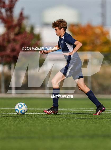 Thumbnail 2 in Coeur d'Alene Charter Academy vs. Orofino photogallery.