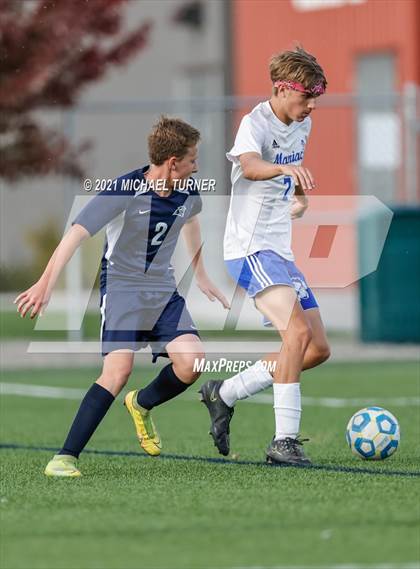 Thumbnail 1 in Coeur d'Alene Charter Academy vs. Orofino photogallery.