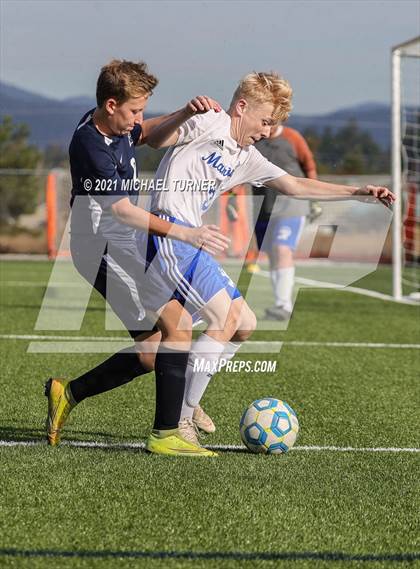 Thumbnail 3 in Coeur d'Alene Charter Academy vs. Orofino photogallery.