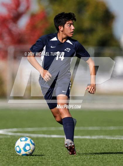 Thumbnail 3 in Coeur d'Alene Charter Academy vs. Orofino photogallery.