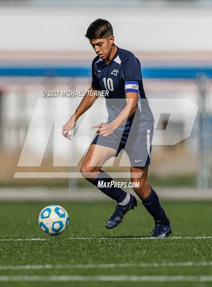 Thumbnail 1 in Coeur d'Alene Charter Academy vs. Orofino photogallery.