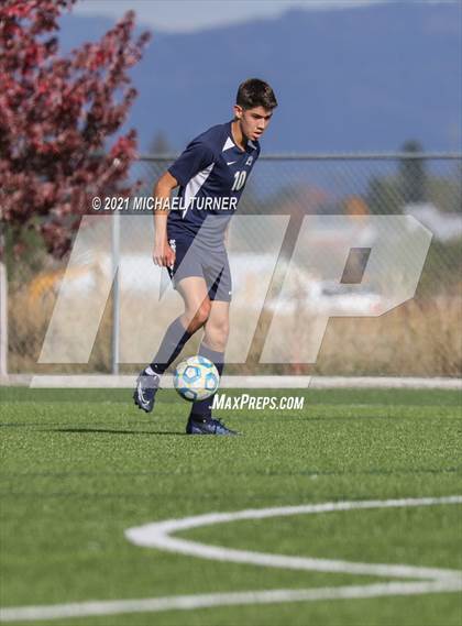 Thumbnail 3 in Coeur d'Alene Charter Academy vs. Orofino photogallery.
