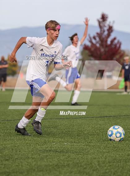 Thumbnail 1 in Coeur d'Alene Charter Academy vs. Orofino photogallery.