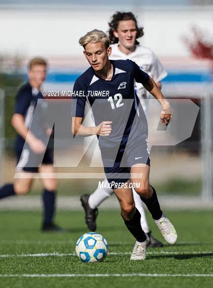 Thumbnail 2 in Coeur d'Alene Charter Academy vs. Orofino photogallery.