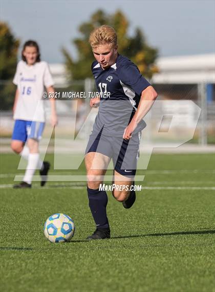 Thumbnail 2 in Coeur d'Alene Charter Academy vs. Orofino photogallery.