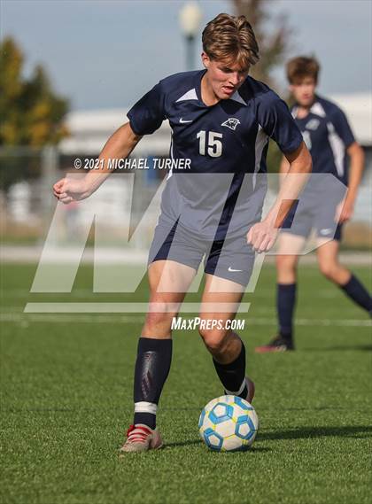 Thumbnail 3 in Coeur d'Alene Charter Academy vs. Orofino photogallery.