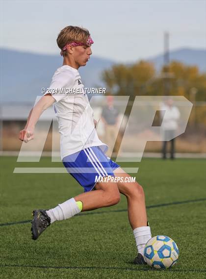 Thumbnail 3 in Coeur d'Alene Charter Academy vs. Orofino photogallery.