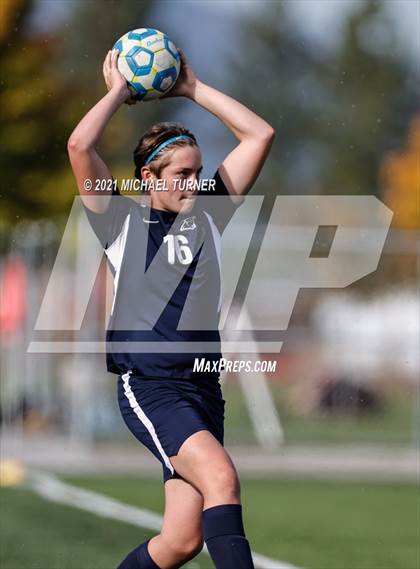 Thumbnail 2 in Coeur d'Alene Charter Academy vs. Orofino photogallery.