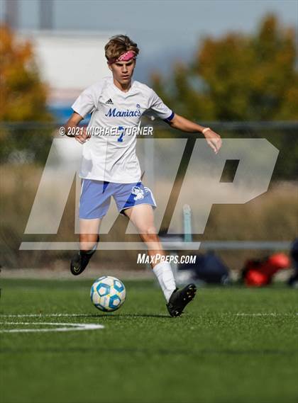 Thumbnail 2 in Coeur d'Alene Charter Academy vs. Orofino photogallery.