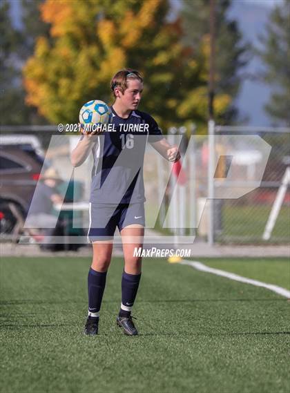 Thumbnail 1 in Coeur d'Alene Charter Academy vs. Orofino photogallery.