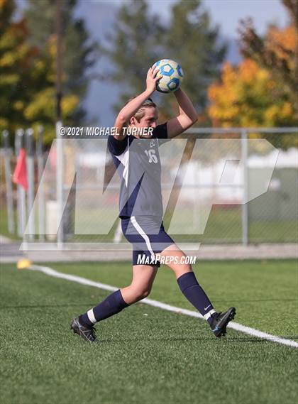 Thumbnail 2 in Coeur d'Alene Charter Academy vs. Orofino photogallery.