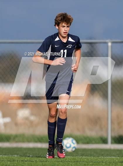 Thumbnail 1 in Coeur d'Alene Charter Academy vs. Orofino photogallery.