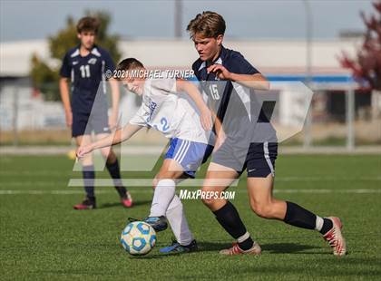 Thumbnail 1 in Coeur d'Alene Charter Academy vs. Orofino photogallery.