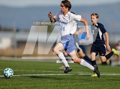 Thumbnail 1 in Coeur d'Alene Charter Academy vs. Orofino photogallery.