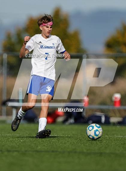Thumbnail 3 in Coeur d'Alene Charter Academy vs. Orofino photogallery.
