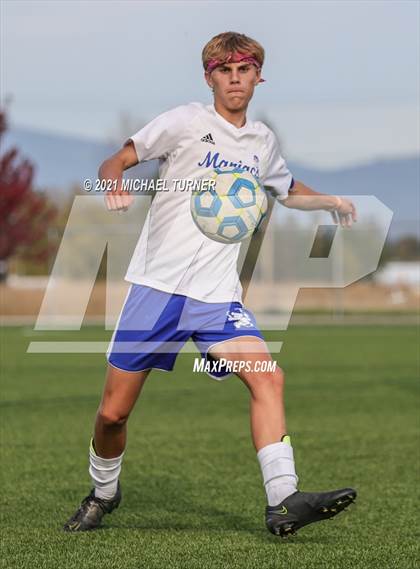 Thumbnail 1 in Coeur d'Alene Charter Academy vs. Orofino photogallery.