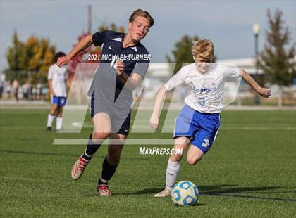 Thumbnail 2 in Coeur d'Alene Charter Academy vs. Orofino photogallery.
