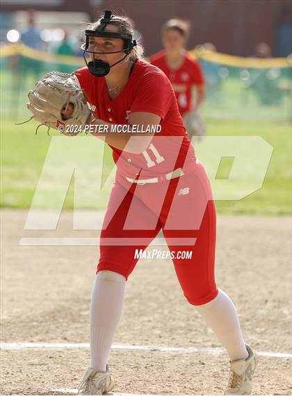 Thumbnail 1 in St. Bernard's Central Catholic vs Amesbury (MIAA Division 4 Round of 32) photogallery.
