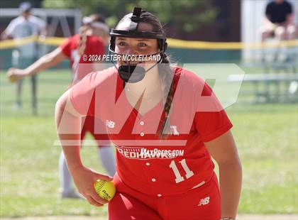 Thumbnail 2 in St. Bernard's Central Catholic vs Amesbury (MIAA Division 4 Round of 32) photogallery.
