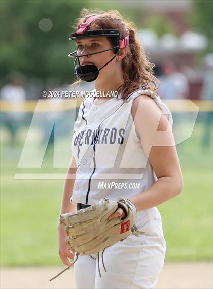 Thumbnail 3 in St. Bernard's Central Catholic vs Amesbury (MIAA Division 4 Round of 32) photogallery.