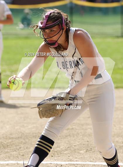 Thumbnail 2 in St. Bernard's Central Catholic vs Amesbury (MIAA Division 4 Round of 32) photogallery.