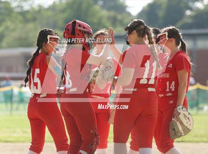 Thumbnail 3 in St. Bernard's Central Catholic vs Amesbury (MIAA Division 4 Round of 32) photogallery.