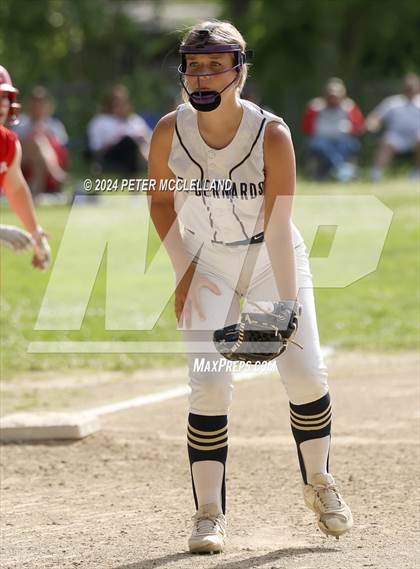 Thumbnail 3 in St. Bernard's Central Catholic vs Amesbury (MIAA Division 4 Round of 32) photogallery.