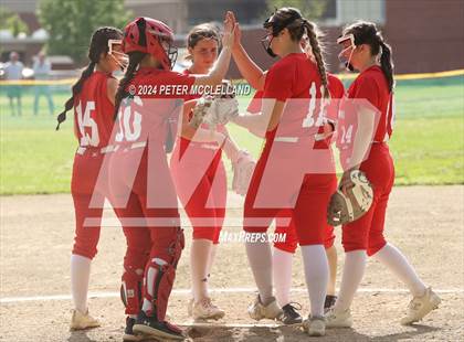 Thumbnail 2 in St. Bernard's Central Catholic vs Amesbury (MIAA Division 4 Round of 32) photogallery.