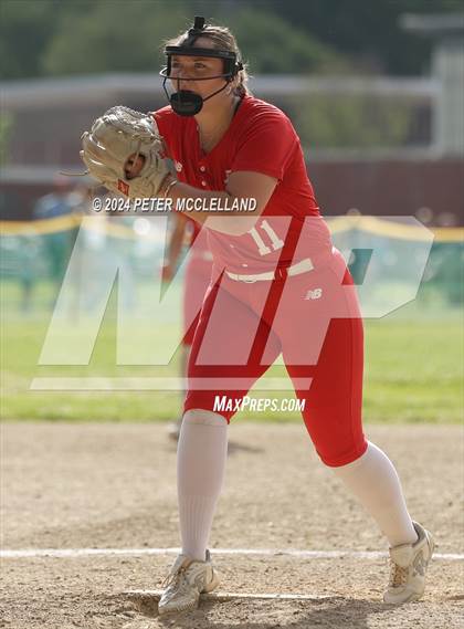 Thumbnail 1 in St. Bernard's Central Catholic vs Amesbury (MIAA Division 4 Round of 32) photogallery.