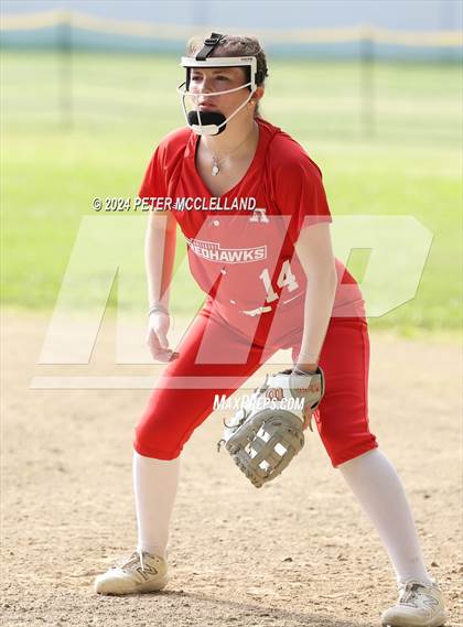 Thumbnail 3 in St. Bernard's Central Catholic vs Amesbury (MIAA Division 4 Round of 32) photogallery.