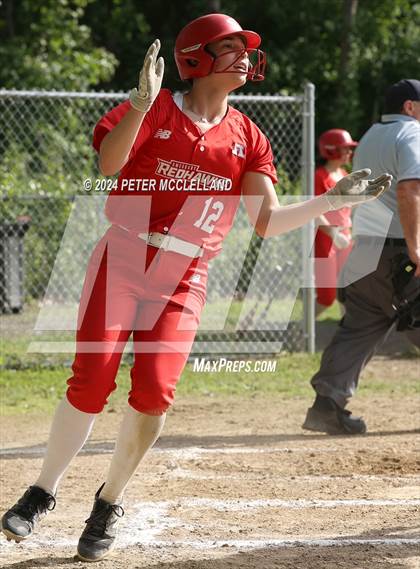 Thumbnail 3 in St. Bernard's Central Catholic vs Amesbury (MIAA Division 4 Round of 32) photogallery.