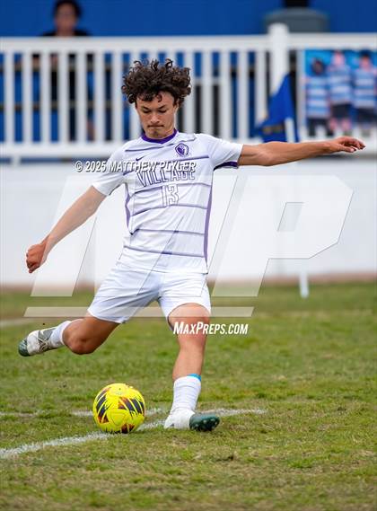 Thumbnail 2 in Village Christian Academy vs Fayetteville Christian (SAC Conference Semi-final) photogallery.