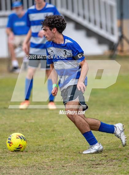 Thumbnail 2 in Village Christian Academy vs Fayetteville Christian (SAC Conference Semi-final) photogallery.