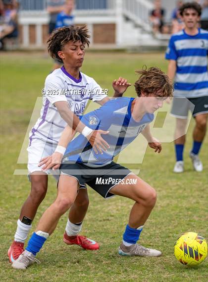 Thumbnail 1 in Village Christian Academy vs Fayetteville Christian (SAC Conference Semi-final) photogallery.
