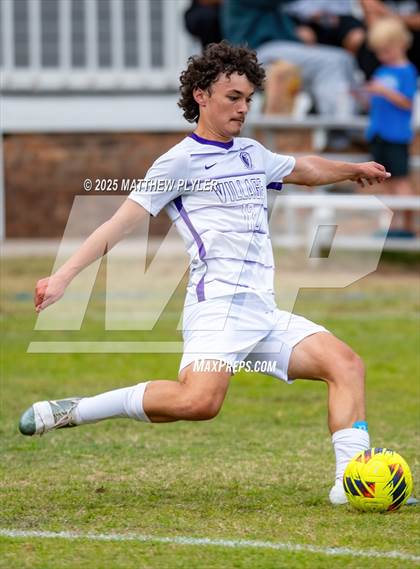 Thumbnail 3 in Village Christian Academy vs Fayetteville Christian (SAC Conference Semi-final) photogallery.