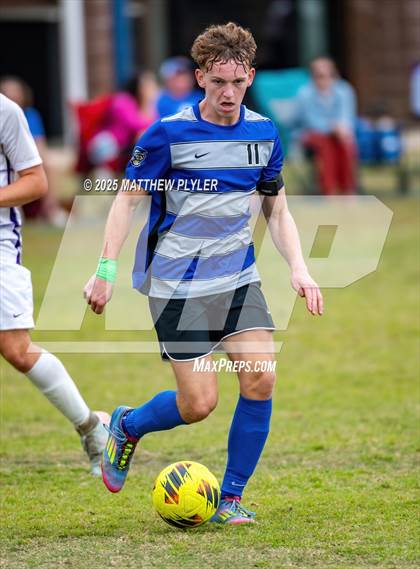 Thumbnail 1 in Village Christian Academy vs Fayetteville Christian (SAC Conference Semi-final) photogallery.