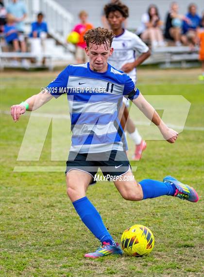 Thumbnail 2 in Village Christian Academy vs Fayetteville Christian (SAC Conference Semi-final) photogallery.