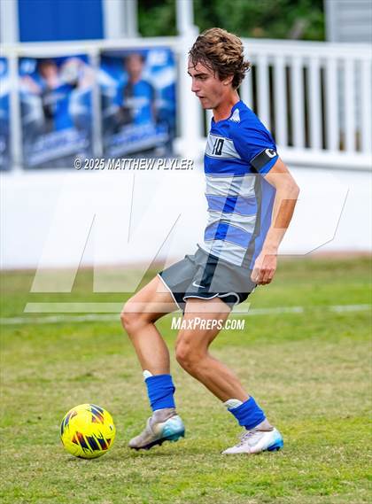 Thumbnail 1 in Village Christian Academy vs Fayetteville Christian (SAC Conference Semi-final) photogallery.