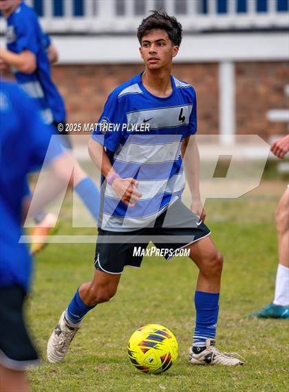 Thumbnail 2 in Village Christian Academy vs Fayetteville Christian (SAC Conference Semi-final) photogallery.