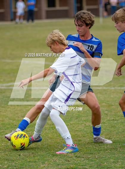 Thumbnail 2 in Village Christian Academy vs Fayetteville Christian (SAC Conference Semi-final) photogallery.
