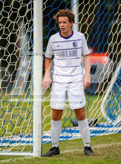 Thumbnail 3 in Village Christian Academy vs Fayetteville Christian (SAC Conference Semi-final) photogallery.