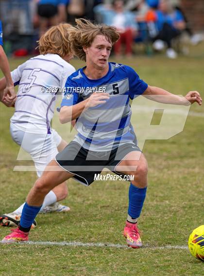 Thumbnail 1 in Village Christian Academy vs Fayetteville Christian (SAC Conference Semi-final) photogallery.