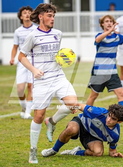 Thumbnail 1 in Village Christian Academy vs Fayetteville Christian (SAC Conference Semi-final) photogallery.