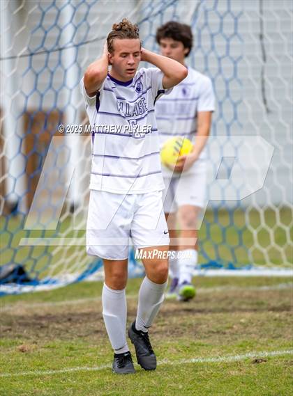 Thumbnail 1 in Village Christian Academy vs Fayetteville Christian (SAC Conference Semi-final) photogallery.