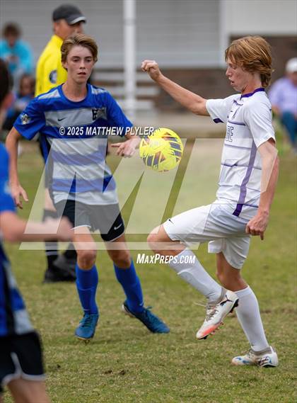 Thumbnail 1 in Village Christian Academy vs Fayetteville Christian (SAC Conference Semi-final) photogallery.
