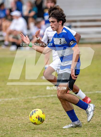 Thumbnail 3 in Village Christian Academy vs Fayetteville Christian (SAC Conference Semi-final) photogallery.