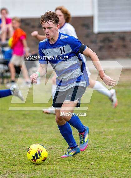 Thumbnail 2 in Village Christian Academy vs Fayetteville Christian (SAC Conference Semi-final) photogallery.