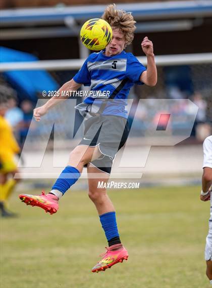 Thumbnail 1 in Village Christian Academy vs Fayetteville Christian (SAC Conference Semi-final) photogallery.