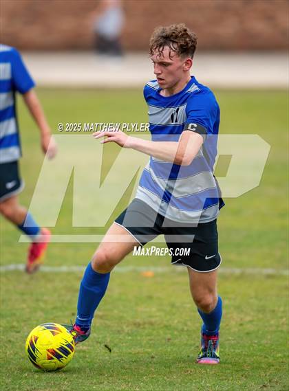 Thumbnail 1 in Village Christian Academy vs Fayetteville Christian (SAC Conference Semi-final) photogallery.