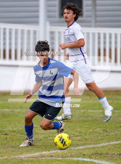 Thumbnail 1 in Village Christian Academy vs Fayetteville Christian (SAC Conference Semi-final) photogallery.
